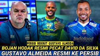 Cek Fakta: Bojan Hodak Resmi Pecat David Da Silva, Persib Datangkan Gustavo Almeida