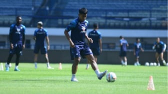 Persib Kembali Jalani Latihan Persiapan Hadapi RANS Nusantara, Dua Pemain Absen