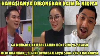 Cek Fakta: Baim Wong dan Nikmir Bongkar Alasan Arya Saloka Ceraikan Putri Anne