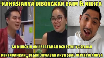 Cek Fakta: Dibongkar Langsung Baim dan Nikita Mirzani, Ini Alasan Arya Saloka Cerai dengan Putri Anne