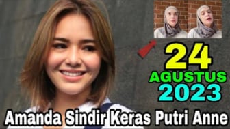 Cek Fakta: Amanda Manopo Sindir Keras Putri Anne