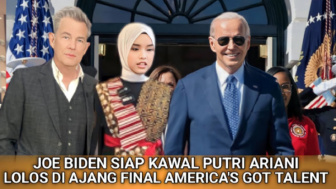 Cek Fakta: Joe Biden Siap Kawal Putri Ariani Lolos di Ajang Final America's Got Talent