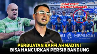 Cek Fakta: Bojan Hodak Coret 5 Pemain Sekaligus, Perbuatan Raffi Ahmad Ini Bisa Hancurkan Persib Bandung