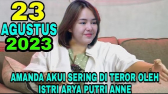 Cek Fakta: Amanda Manopo Akui Sering Diancam hingga Diteror Putri Anne