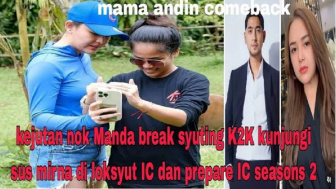 Cek Fakta: Amanda Manopo Kunjungi Lokasi Syuting IC, Prepare Ikatan Cinta Season 2