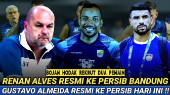 Cek Fakta: Bojan Hodak Resmi Boyong Gustavo Almeida dan Renan Alves ke Persib