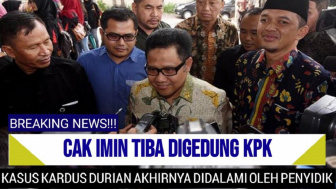 Cek Fakta: Breaking News! Cak Imin Tiba di Gedung KPK