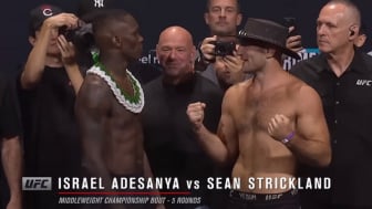 Hasil UFC 293: Sempat KO Adesanya di Ronde 1, Strickland Juarai Kelas Menengah