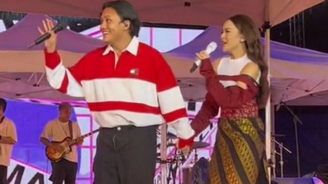 Meski Beda Agama, Mahalini Tetap Setia Temani Rizky Febian Puasa Ramadhan 2023