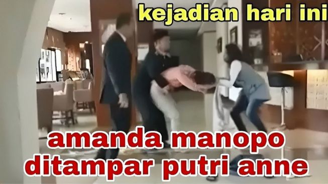 Cek Fakta: Tetiba Amanda Manopo Ditampar Putri Anne, Ada Apa?