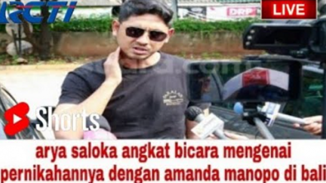 CEK FAKTA: Arya Saloka dan Amanda Manopo Menikah di Bali, Benarkah?