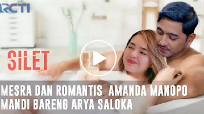 CEK FAKTA: Resmi Jadi Suami Istri, Amanda Manopo Mandi Bareng Arya Saloka?