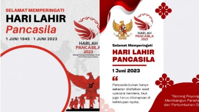 23 Link Twibbon Gratis Hari Lahir Pancasila 1 Juni 2023, Tumbuhkan Ideologi Lewat Status WhatsApp dan Instagram