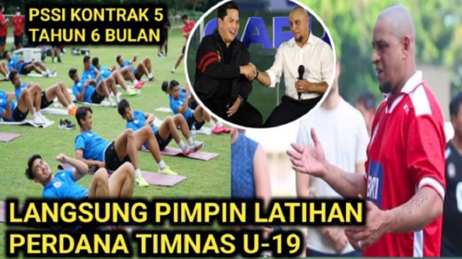 CEK FAKTA: Deal! PSSI Tunjuk Roberto Carlos Jadi Pelatih Timnas U-19