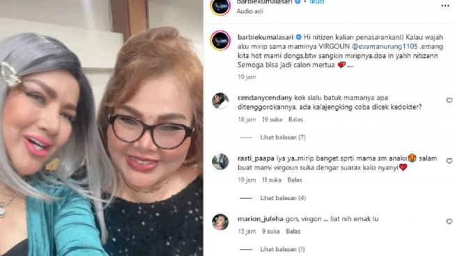Ngaku Mirip dan Seksi dengan Eva Manurung, Netizen Jodohkan Barbie Kumalasari dengan Virgoun