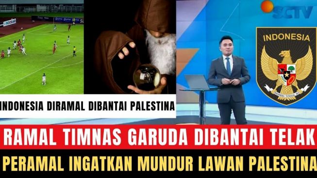 Cek Fakta: Dukun India Kirim Santet, Timnas Indonesia bakal Dibantai Palestina Malam Ini?