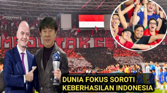 CEK FAKTA: FIFA Nobatkan Indonesia Jadi Kiblat Sepak Bola Dunia, Timnas Makin Viral