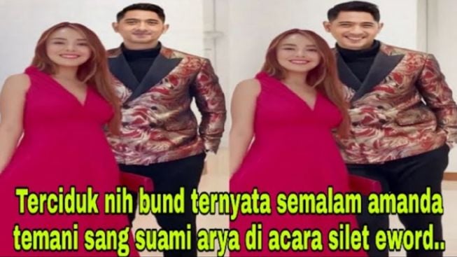 Amanda Manopo Terciduk Temani Arya Saloka di Acara Silet Awards, Cek Faktanya