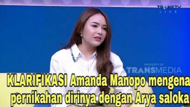 Cek Fakta: Amanda Manopo Klarifikasi Mengenai Pernikahan Dirinya dengan Arya Saloka