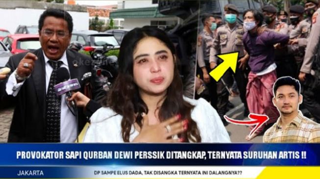 Ternyata Kisruh Dewi Perssik dan Ketua RT Dipicu Provokator, Cek Faktanya