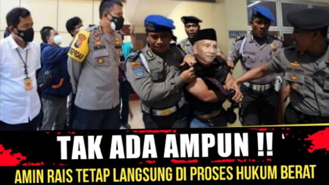 Cek Fakta: Nyali Amien Rais Seketika Ciut, Langsung Diproses Hukuman Berat