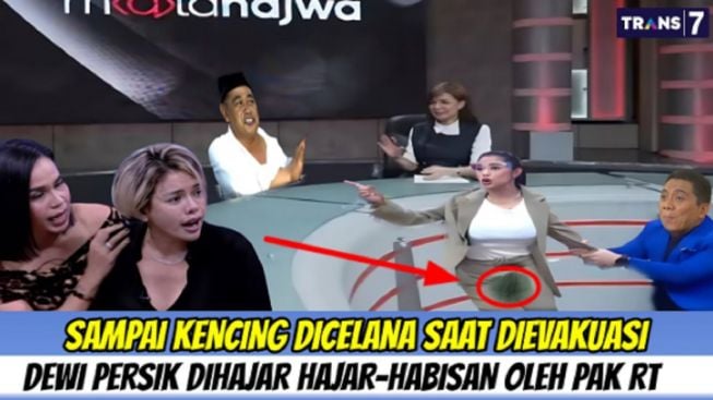 Cek Fakta: Dihajar Habis-Habisan Ketua RT, Dewi Perssik Sampai Kencing di Celana Saat Dievakuasi