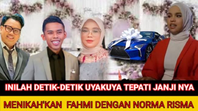 Uya Kuya Bersama Putri Ariani Tepati Janji Nikahkan Fahmi dengan Norma Risma, Cek Faktanya