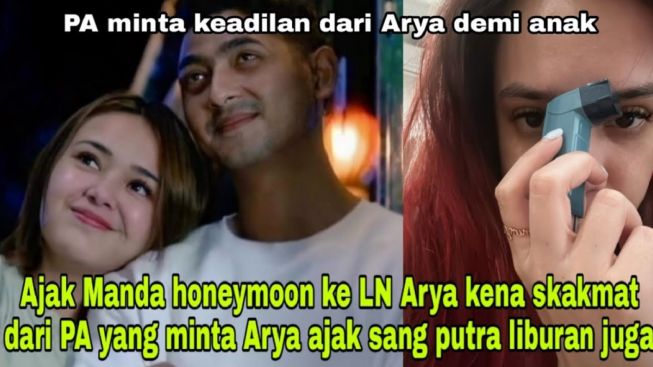 Cek Fakta: Arya Saloka Ajak Amanda Manopo Honeymoon ke LN, Putri Anne