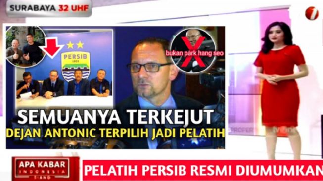 Bukan Park Hang Seo, Teddy Tjahjono Resmi Umumkan Dejan Antonic sebagai Pelatih Baru Persib Bandung, Cek Faktanya