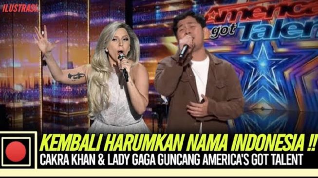 Cek Fakta: Penampilan Cakra Khan dan Lady Gaga Bikin Juri America's Got Talent Melongo