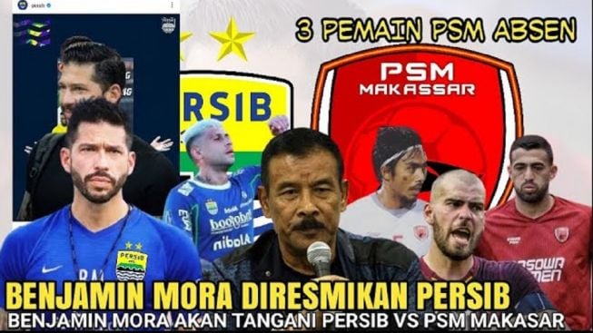 Cek Fakta: Jelang Lawan PSM! Persib Resmikan Benjamin Mora, Umuh Muchtar Buka Suara