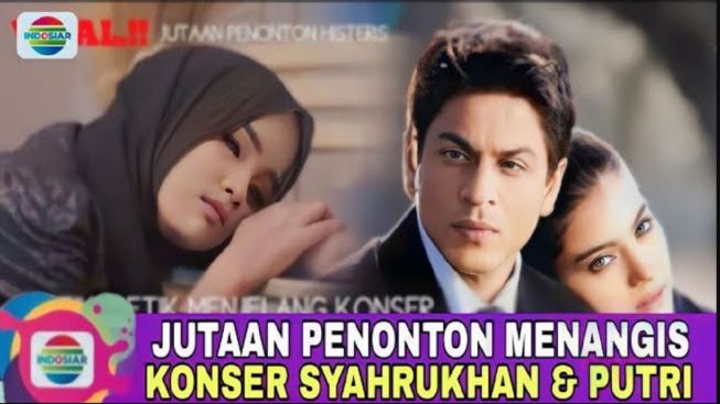Cek Fakta: Detik-Detik Jelang Konser Akbar Putri Ariani, Shah Rukh Khan dan Kajol