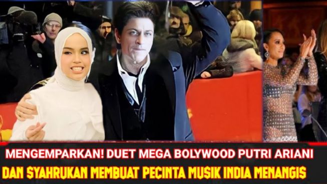 Cek Fakta: Duet Mega Bollywood Putri Ariani dan Shah Rukh Khan Gemparkan India