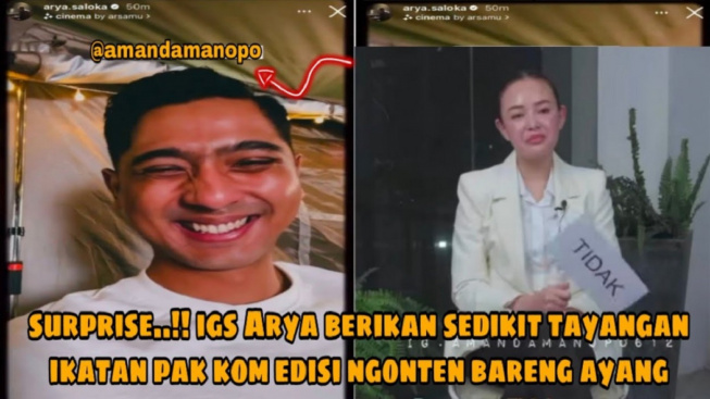 Cek Fakta: IGS Arya Saloka Bocorkan Tayangan Podcast Bareng Amanda Manopo di YouTube