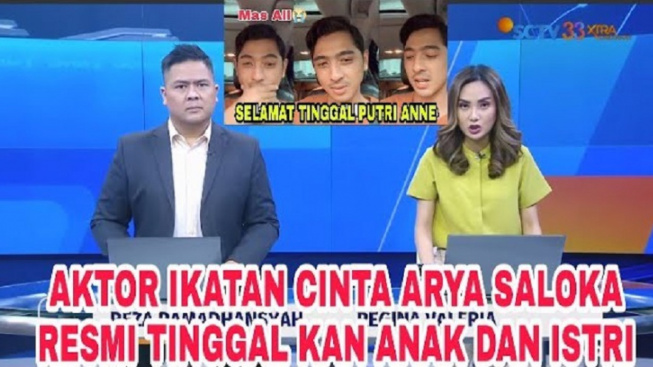 Cek Fakta: Arya Saloka Cabut dari Rumah, Tinggalkan Putri Anne dan Anak