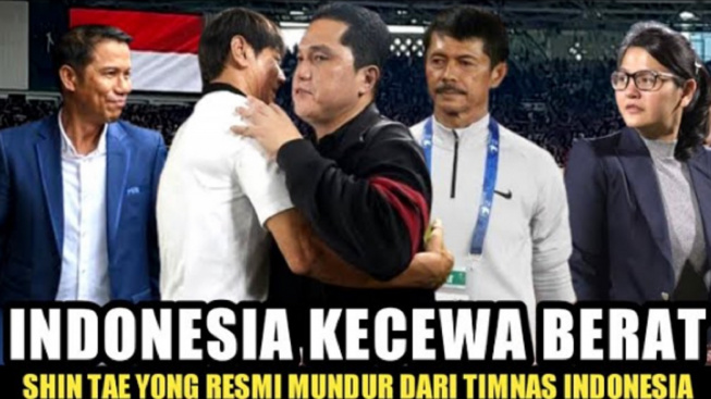 Cek Fakta: Tak Kunjung Persembahkan Trofi, Shin Tae-yong Resmi Mundur dari Timnas Indonesia