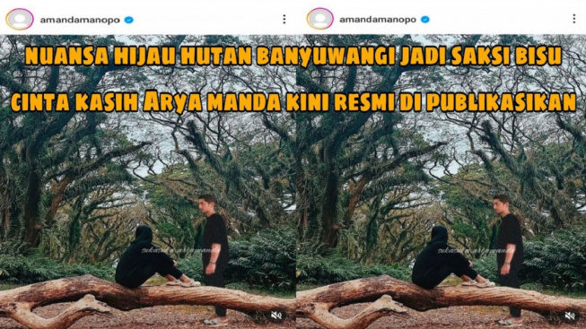 Cek Fakta: Hutan Banyuwangi Jadi Saksi Bisu Cinta Kasih Amanda Manopo dan Arya Saloka