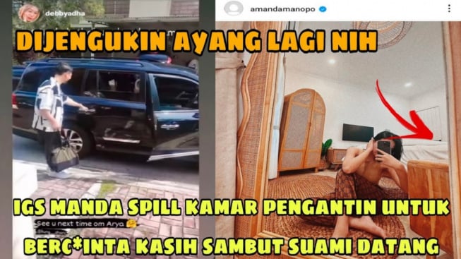 Cek Fakta: Amanda Manopo Spill Kamar Pengantin Tempat Bercinta, Sambut Kedatangan Arya Saloka