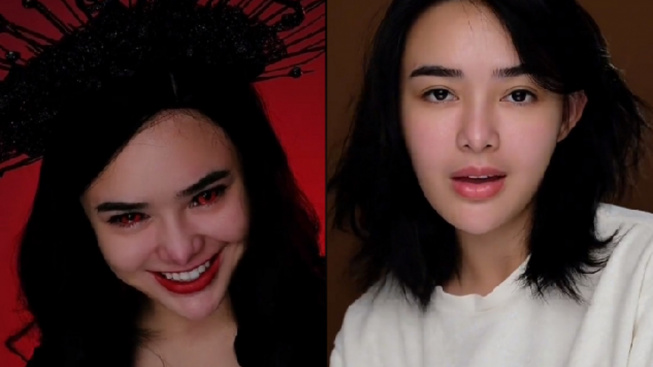 Dikira Bakal Menyeramkan Dandan ala Iblis, Amanda Manopo Dapat Komen Tak Terduga