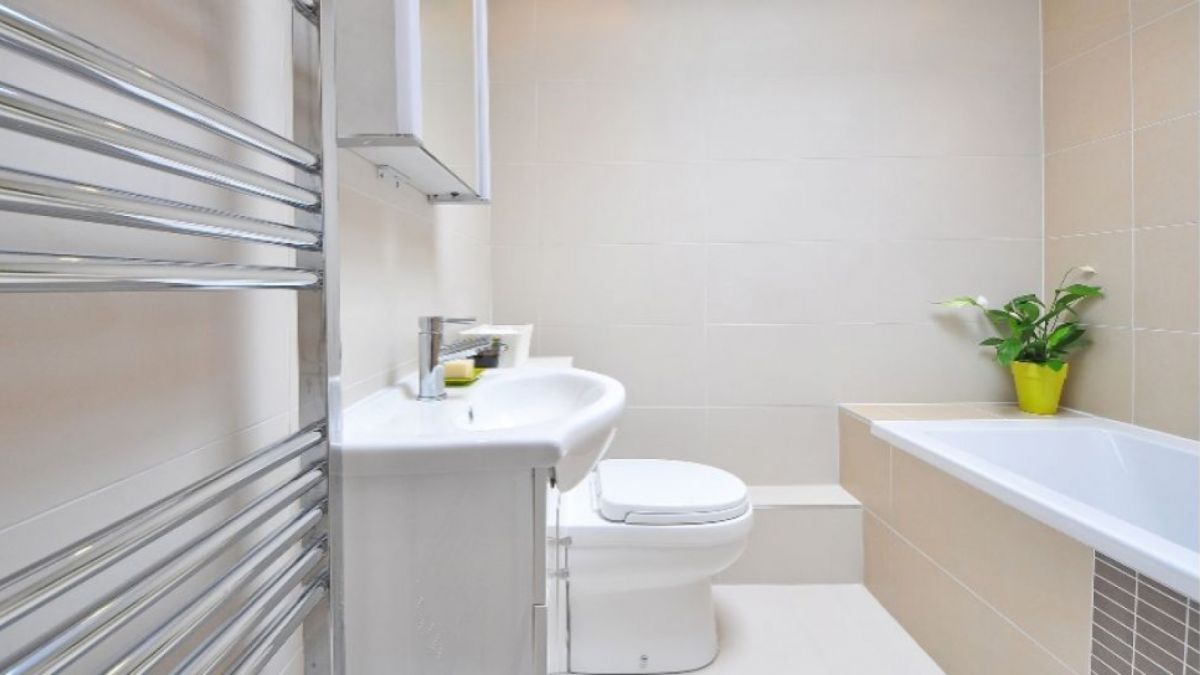 Ilustrasi kamar mandi kekinian (Pixabay/midascode)