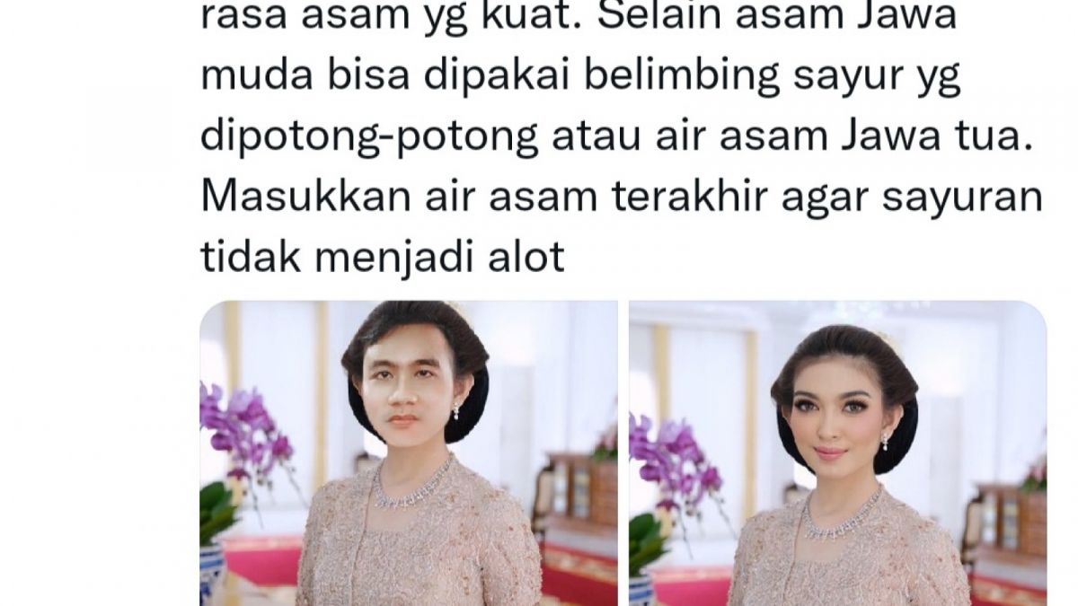 Cuitan Gibran Rakabuming Raka [Twitter]