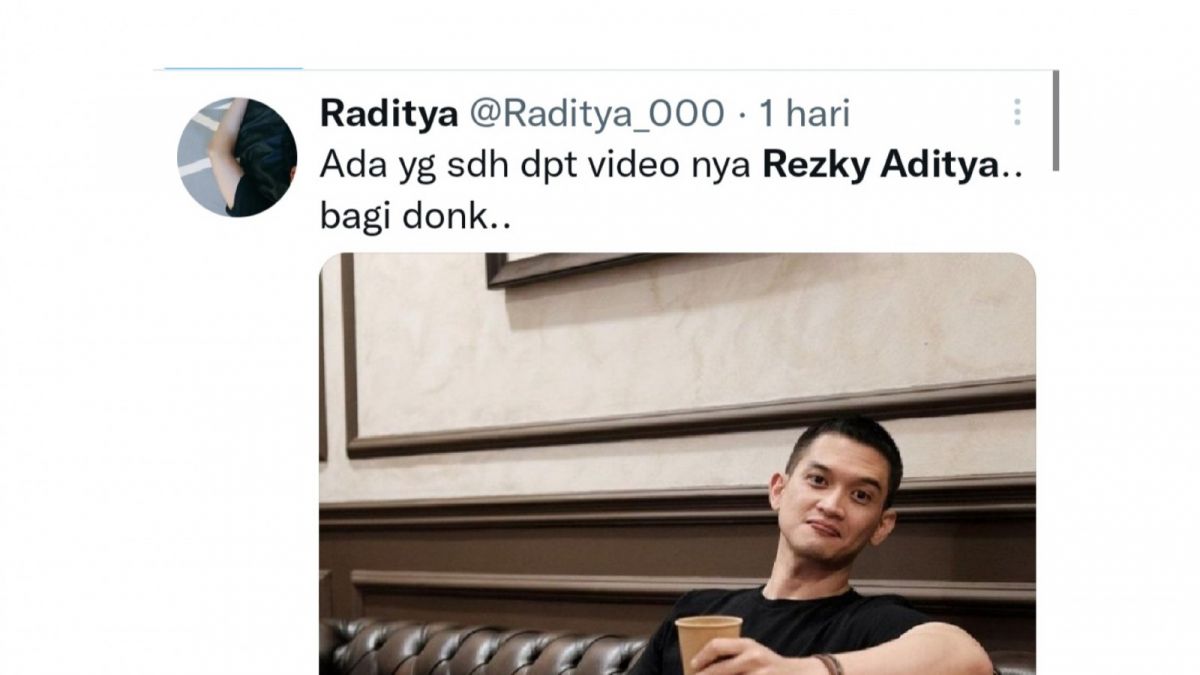 Cuitan salah satu warganet di Twitter [[Twitter]]