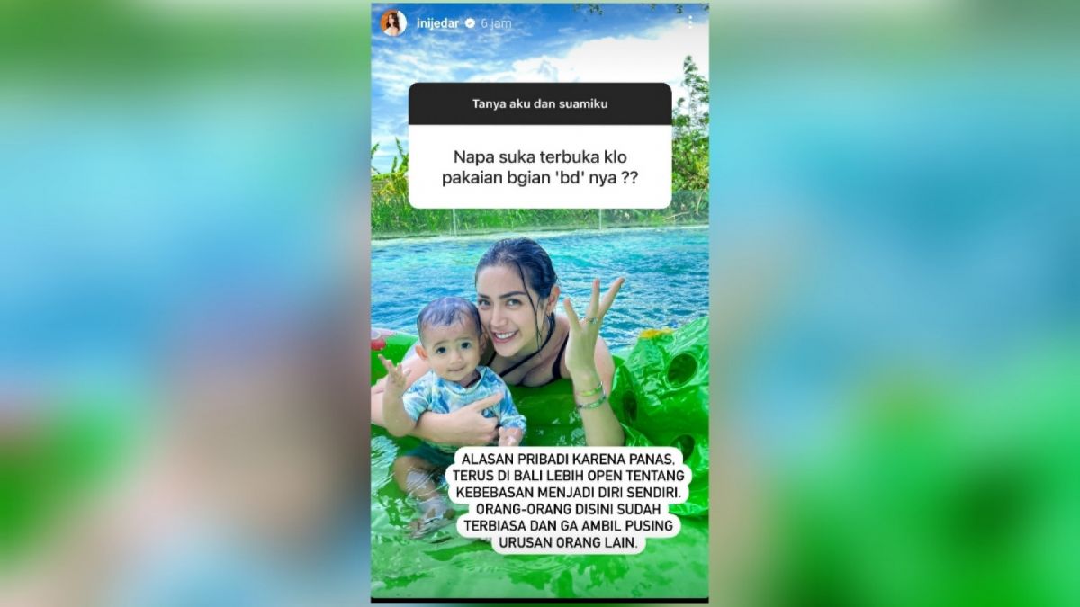 Unggahan Jessica Iskandar [[Instagram]]