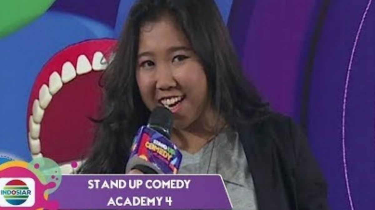 Kiky Saputri saat  menjadi kontestan Stand Up Comedy Academy 4