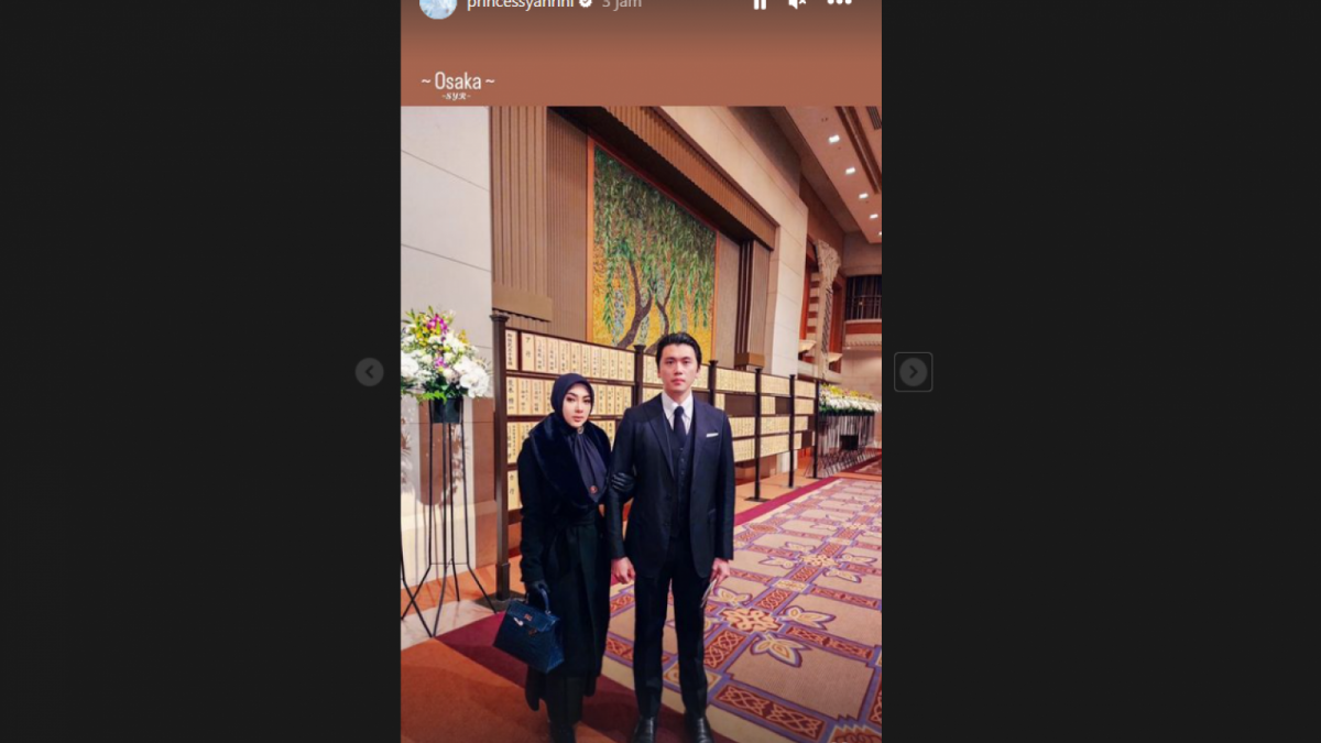 Syahrini dan Reino Barack [instagram/princessyahrini]