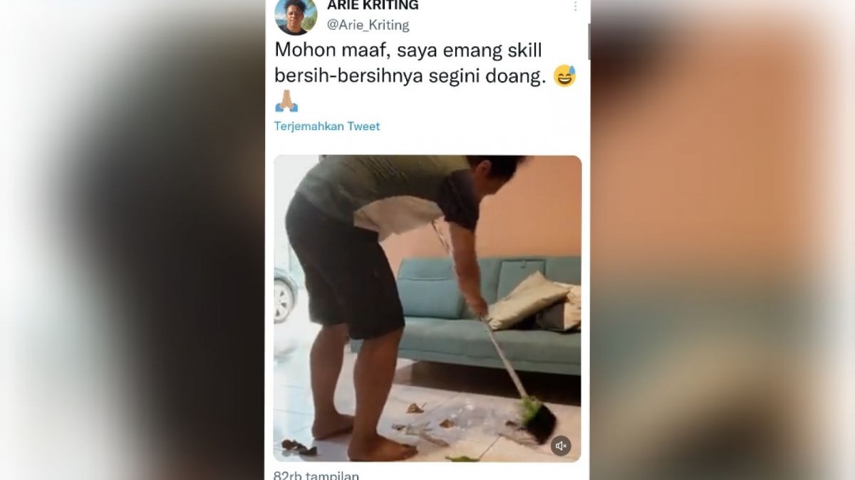 Cuitan Arie Kriting (Twitter)