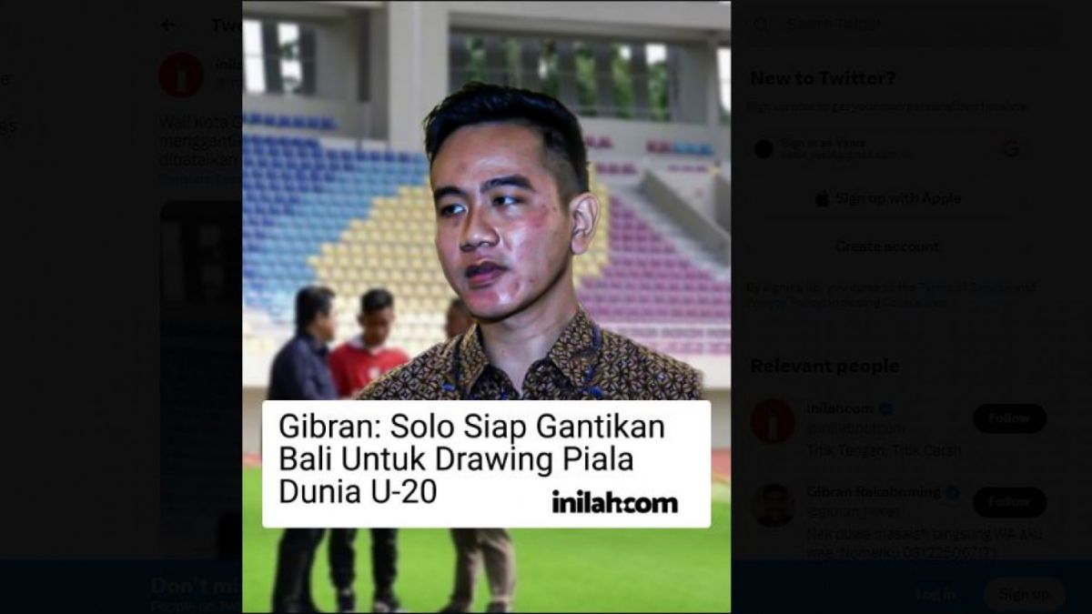 Kaesang Pangarep Ngakak Lihat Foto Gibran Rakabuming [(Twitter)]