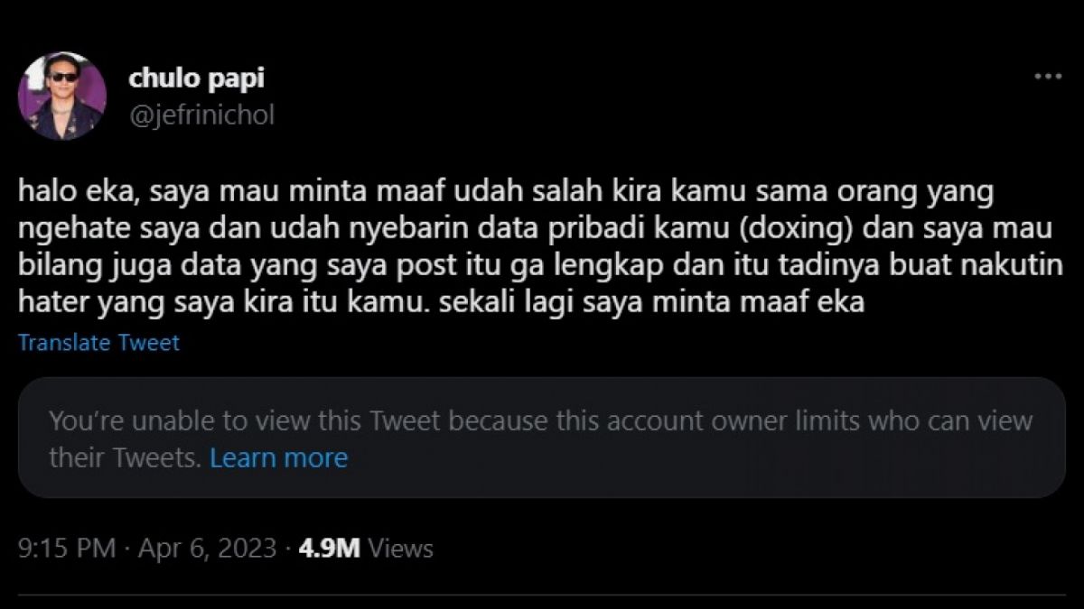 Cuitan Jefri Nichol  [Twitter]