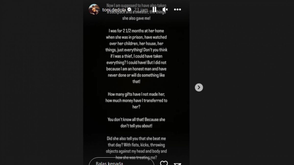 Unggahan Instagram Antonio Dedola [Instagram]