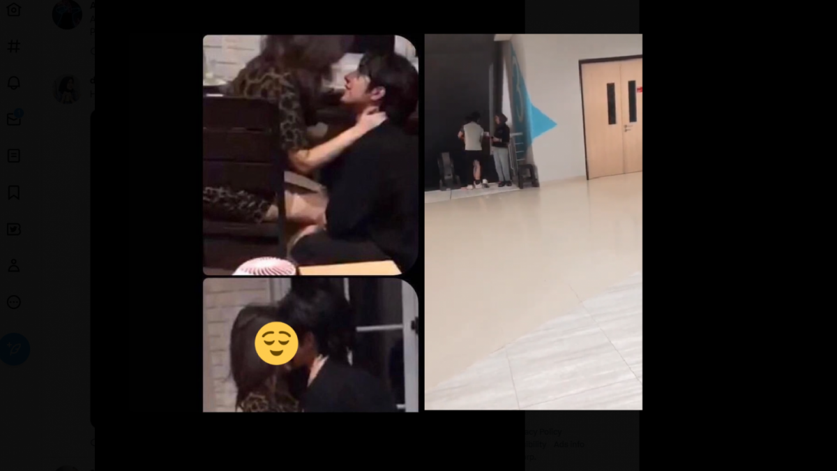 Rebecca klopper dan Junior Roberts [twitter]